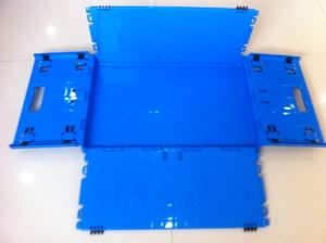 500*300*230 mm uždaros sulankstomos plastikinės dėžės