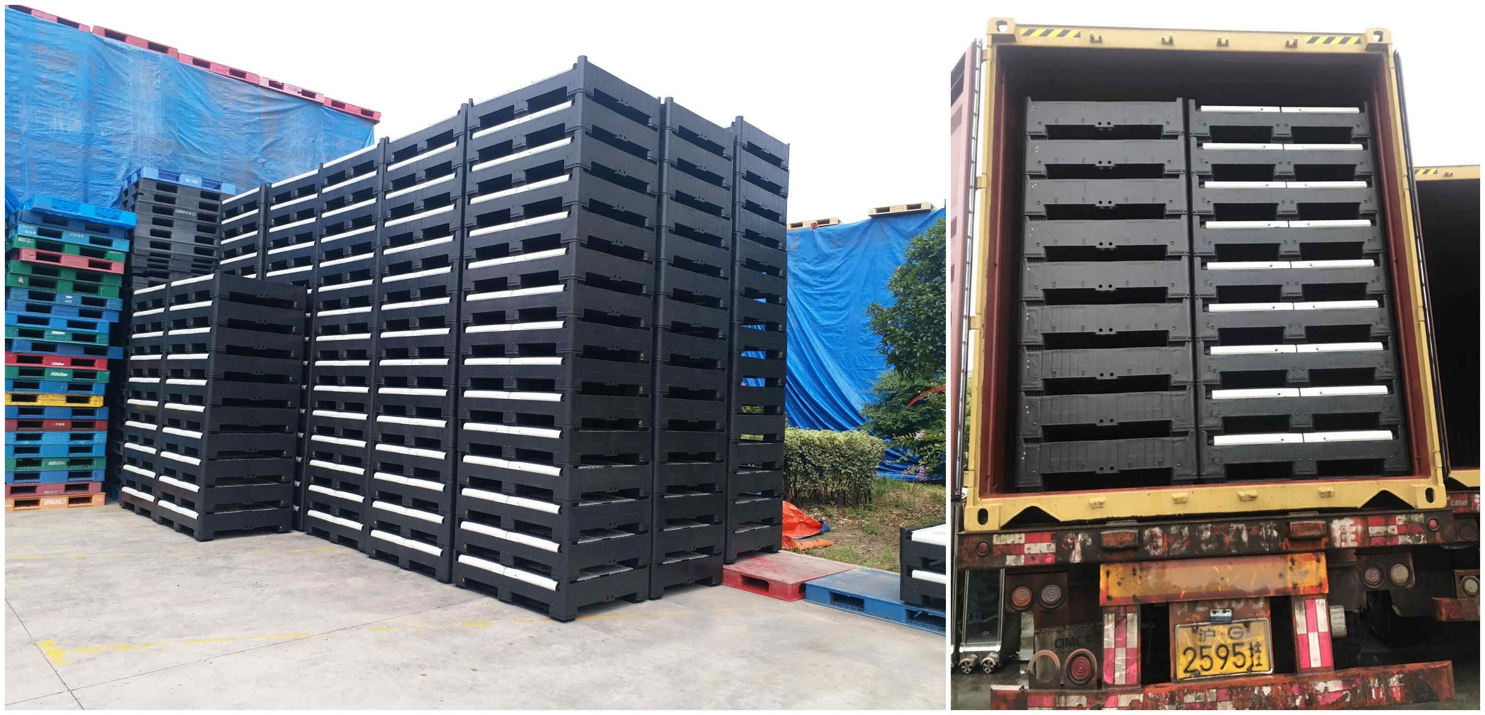 plastic pallet fruit use bin