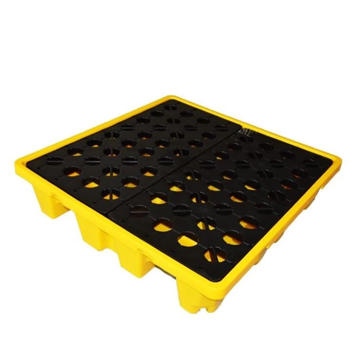 4 Drum Spill Pallet Oil Drum Spill Pallet Spill Containment Pallet Wholesale