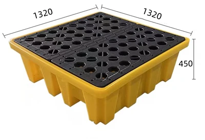 4 būgno išsiliejimo padėklas su 430 mm aukščiu
